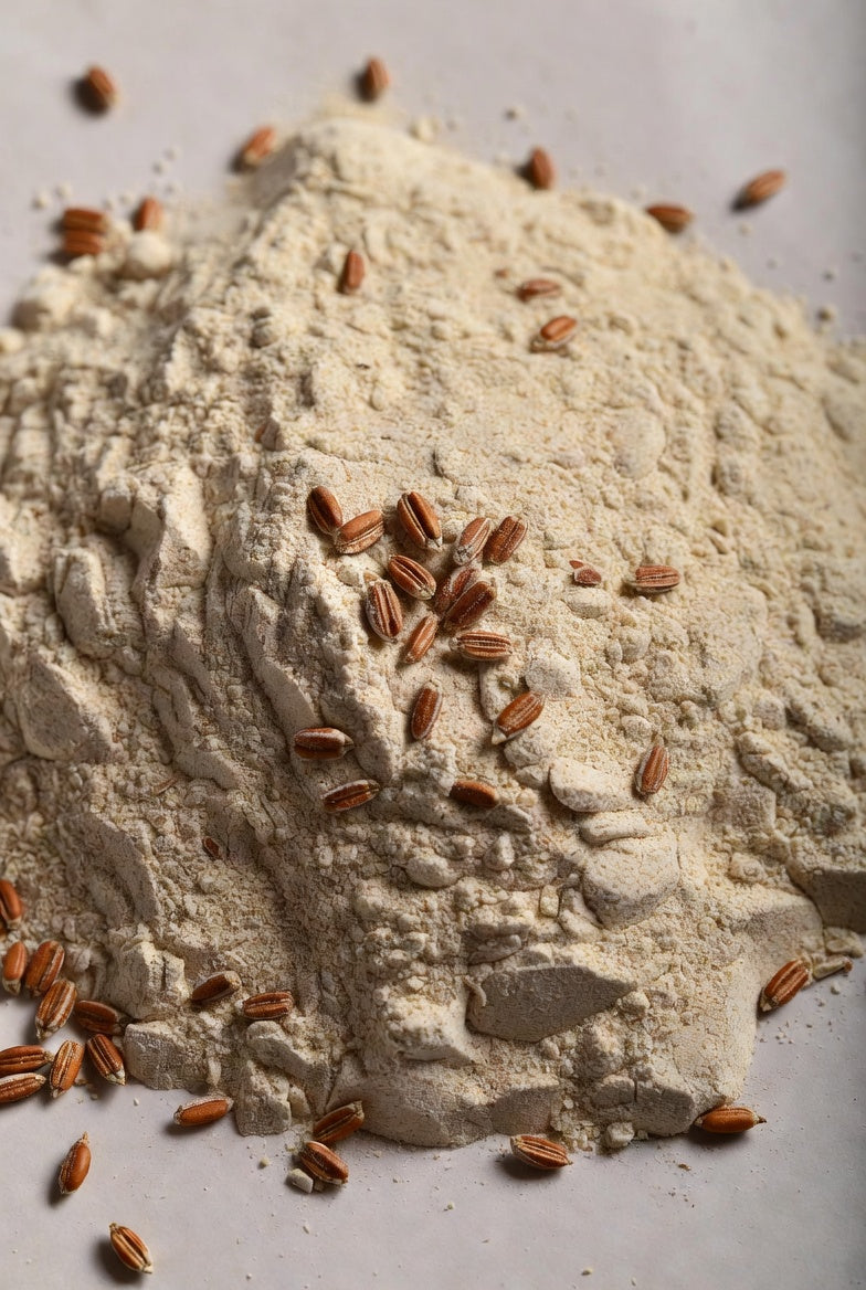 Khapli Wheat Flour (Emmer/Long-Grain Atta) – Stone-Ground,  Low GI, Organic – Buy Online in India