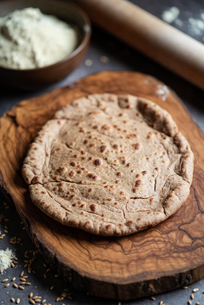 Khapli Wheat Flour (Emmer/Long-Grain Atta) – Stone-Ground,  Low GI, Organic – Buy Online in India