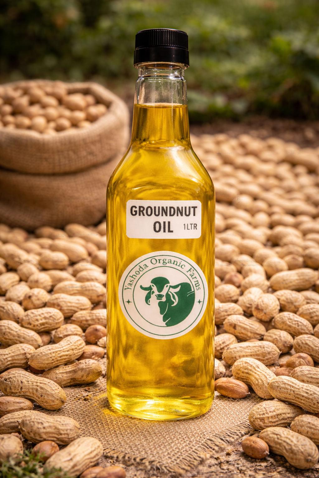 Cold Pressed Groundnut Oil in India | Yashoda Organic Farms